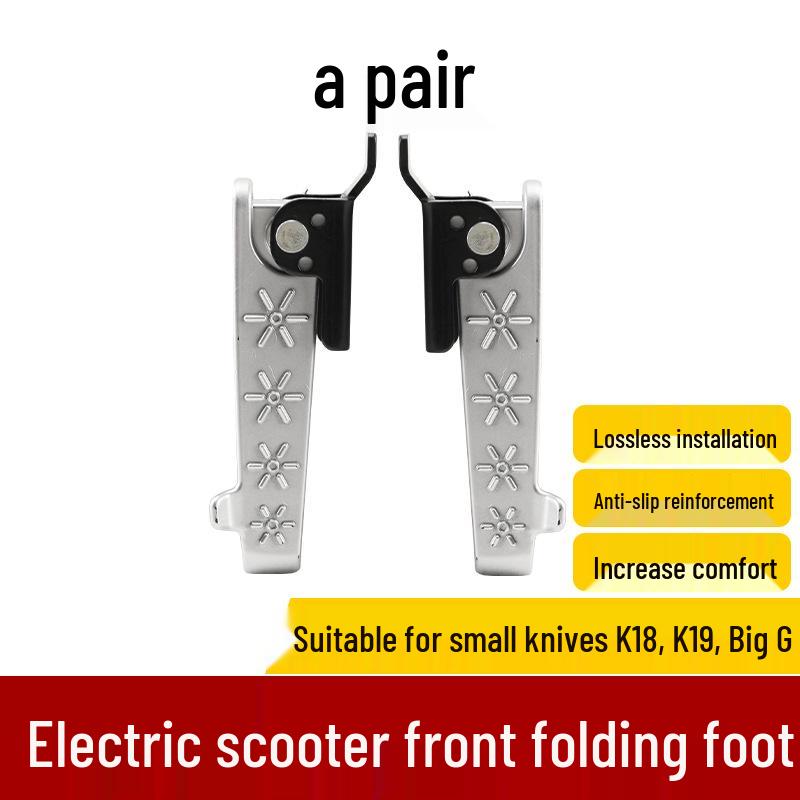 

Durable Electric Bike Pedals for K18 & K19: Thickened, Wear-Resistant Folding Design