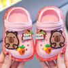 Animals Cartoon Sandals Summer Children Sandals Baby Girls Toddler Soft Non Slip Princess Shoes Kids Candy Beach Shoes