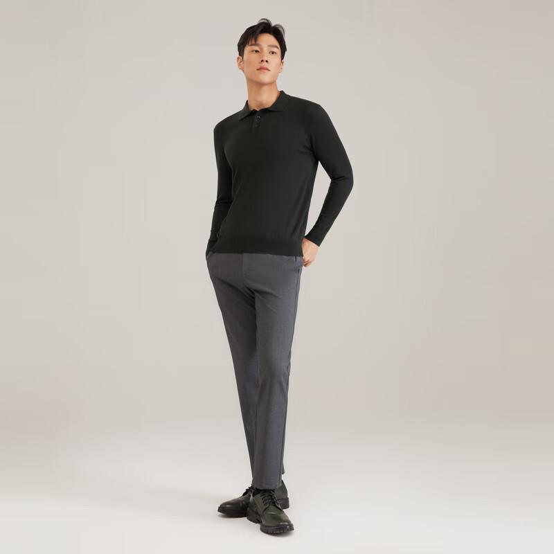 Youngor Men's Wool Blend Pullover Sweater VYHM639972PFA