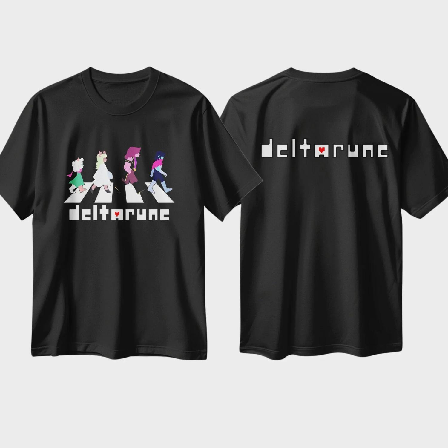 

Game T-shirt Deltarune Kris Gift Printed Graphic Unisex Cotton Round Neck Men Women Streetwear Tees Short Sleeve Breathable S разноцветный