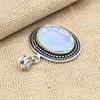Milky Opal Gemstone 925 Sterling Silver Handmade Jewelry Pendant For Women