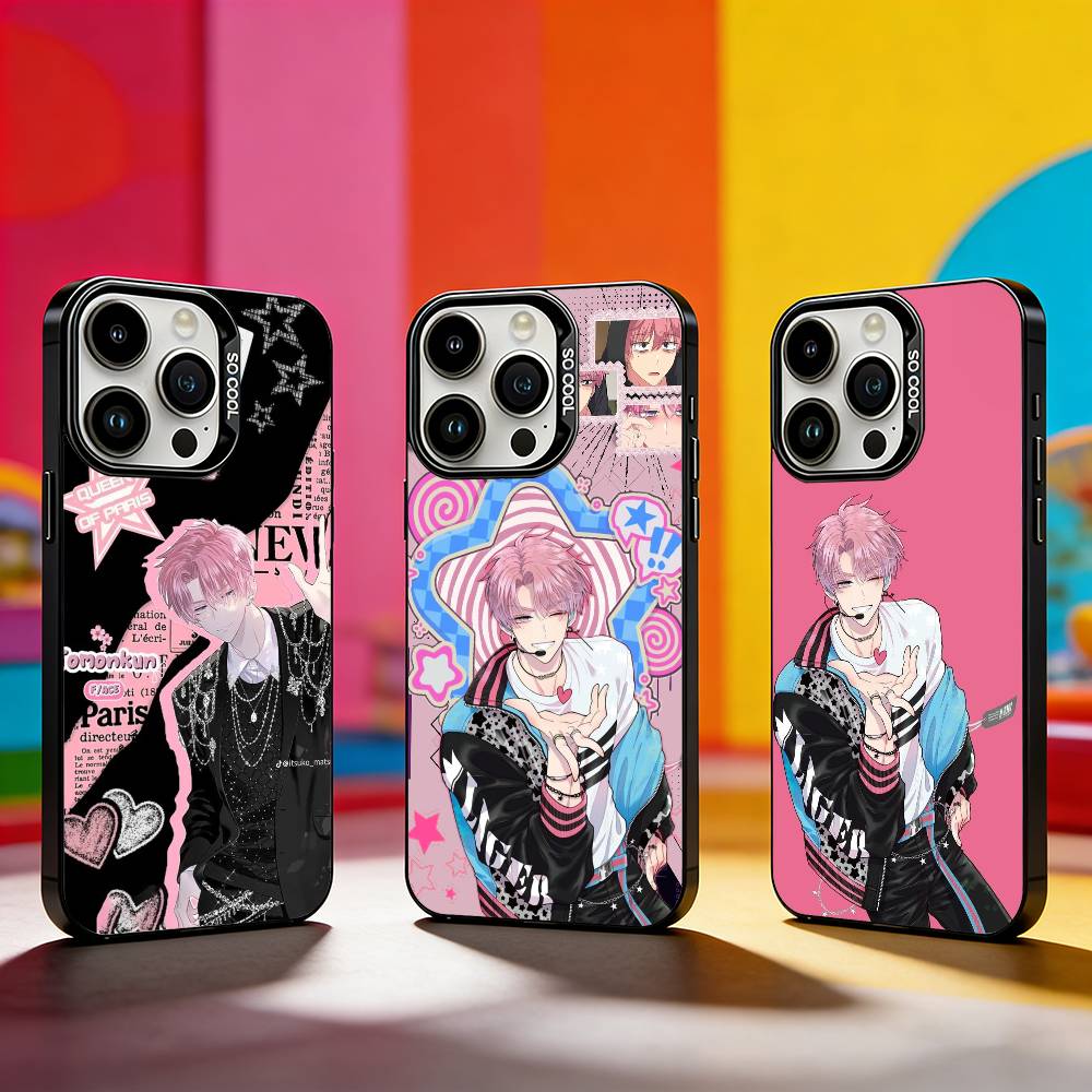 Tamon s B-Side Phone Case For iPhone 17,16,15,14,13,12,11 Plus,Pro Max,XS,Colored silver phone case