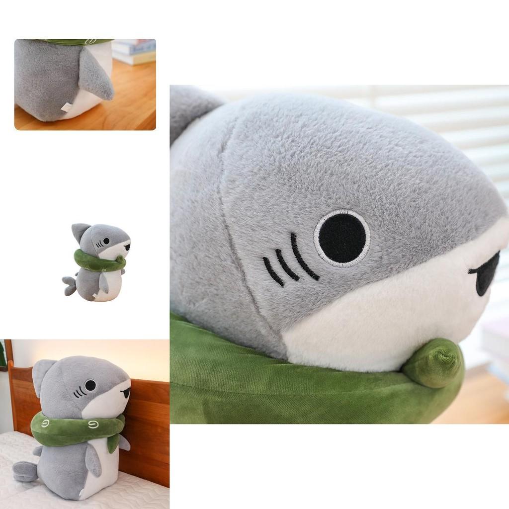Adorable Shark Cat Plush Pillow Creative Cuddly Toy For Kids And Collectors