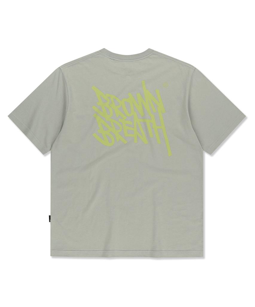 BROWNBREATH Tag Tee - Grey