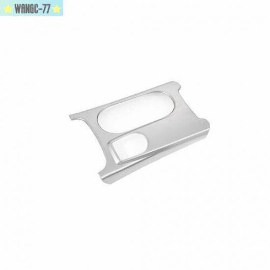 ABS Fit For Benz GLA CLA 2013- Silver Central Console Water Cup Cover Trim