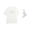 Série Lifestyle Sportif Li Ning Polo Col Logo Lettre T-shirt Hauts Homme AHSW411-1