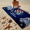 Dinamo Zagreb Basketball Club Mikrofaser Strandtuch, Leicht und Schnelltrocknend, für Sommerreisen, Strand-Essential, Schwimmbad
