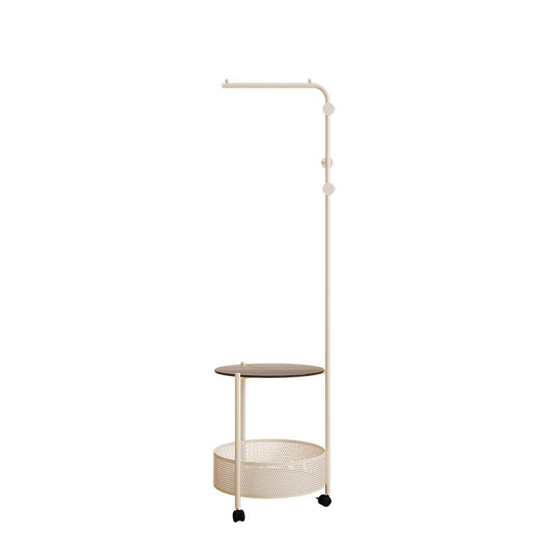 Mobile Bedroom Floor Clothes Rack with