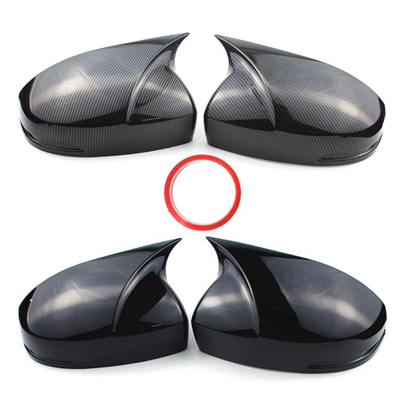 Gloss Black Carbon Fiber Pattern Rearview Mirror Cover for 2020-2022 Fengfan City.