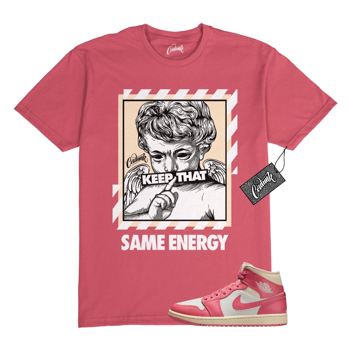 

1 Guava Ice White Muslin Pink Salt Sail T Shirt Match ENERGY L