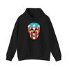 Hunter S Thompson Dr Gonzo American Flag Skull Hoodie