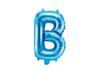 Balon Foliowy Litera "B" Niebieski 35 Cm