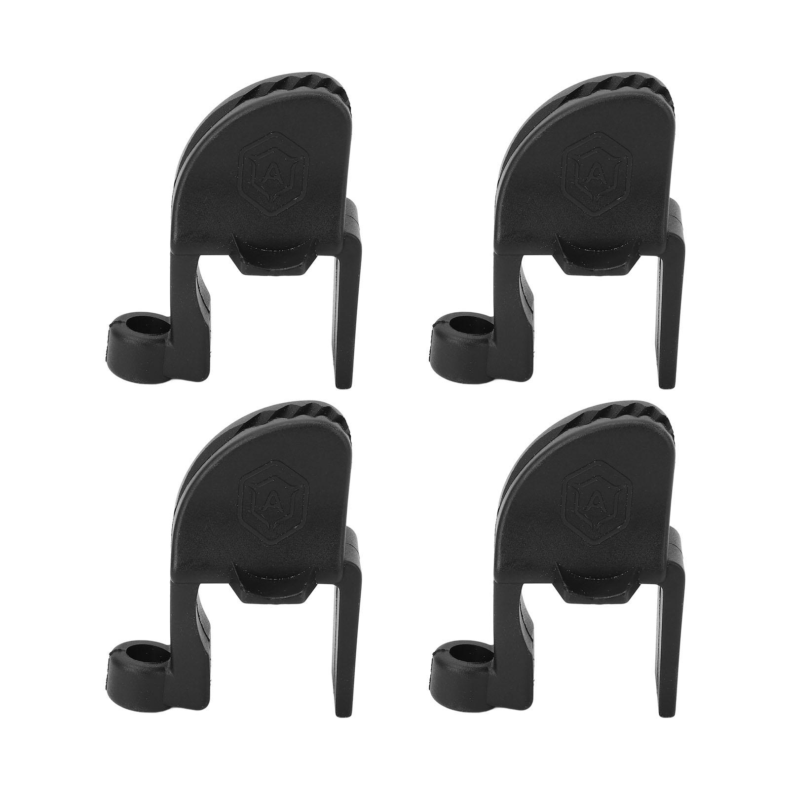Pontoon Rail Hanger Flexible Use Boat Accessories Nylon Versatile Pontoon Boat Clips for 1in and 1.25in Rectangular Tube