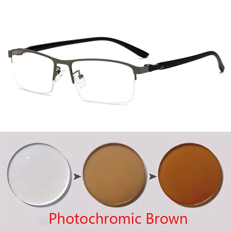 Half Frame Anti-blue light Nearsighted Eyeglasses Resin Nearsight Woman Men Shortsighted Myopia Eyewear -1.0 -1.5 -2 -2.5 -3 -To -6