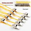 Jingong Referee Coach Metal Whistle Set