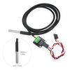DS18B20 Temperature Sensor Module Stainless Steel Temperature Probe Waterproof Temperature Sensor Module Kit Temperature Probe Sensor Replacement F