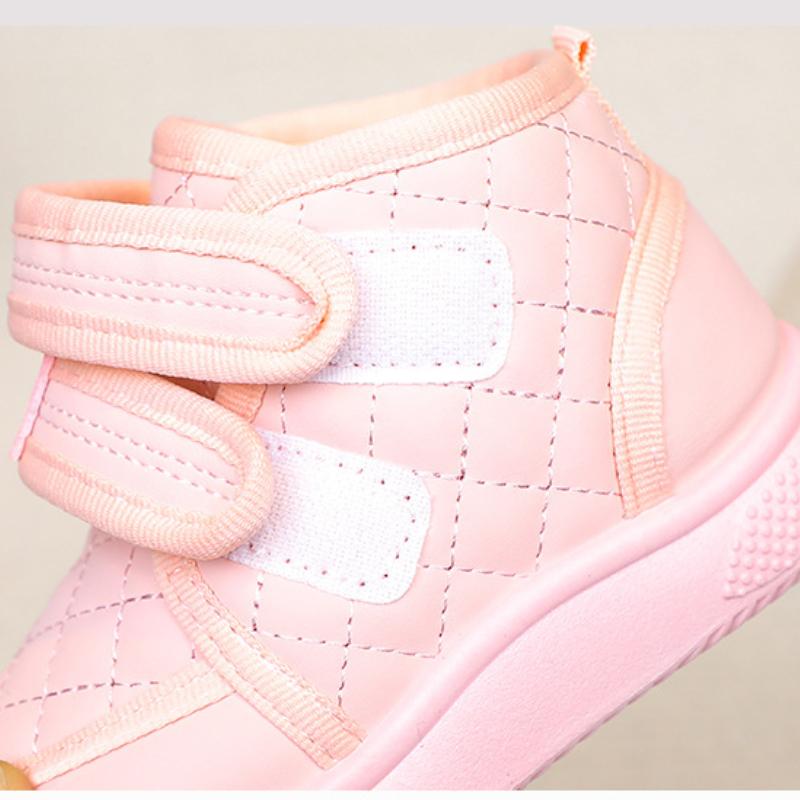 Girl Shoes 2024New Women Winter Boot with Velvet Warm Cotton Shoe Girl Sneakers Casual Ankle Boots Boy Shoe Versatile Snow Boots