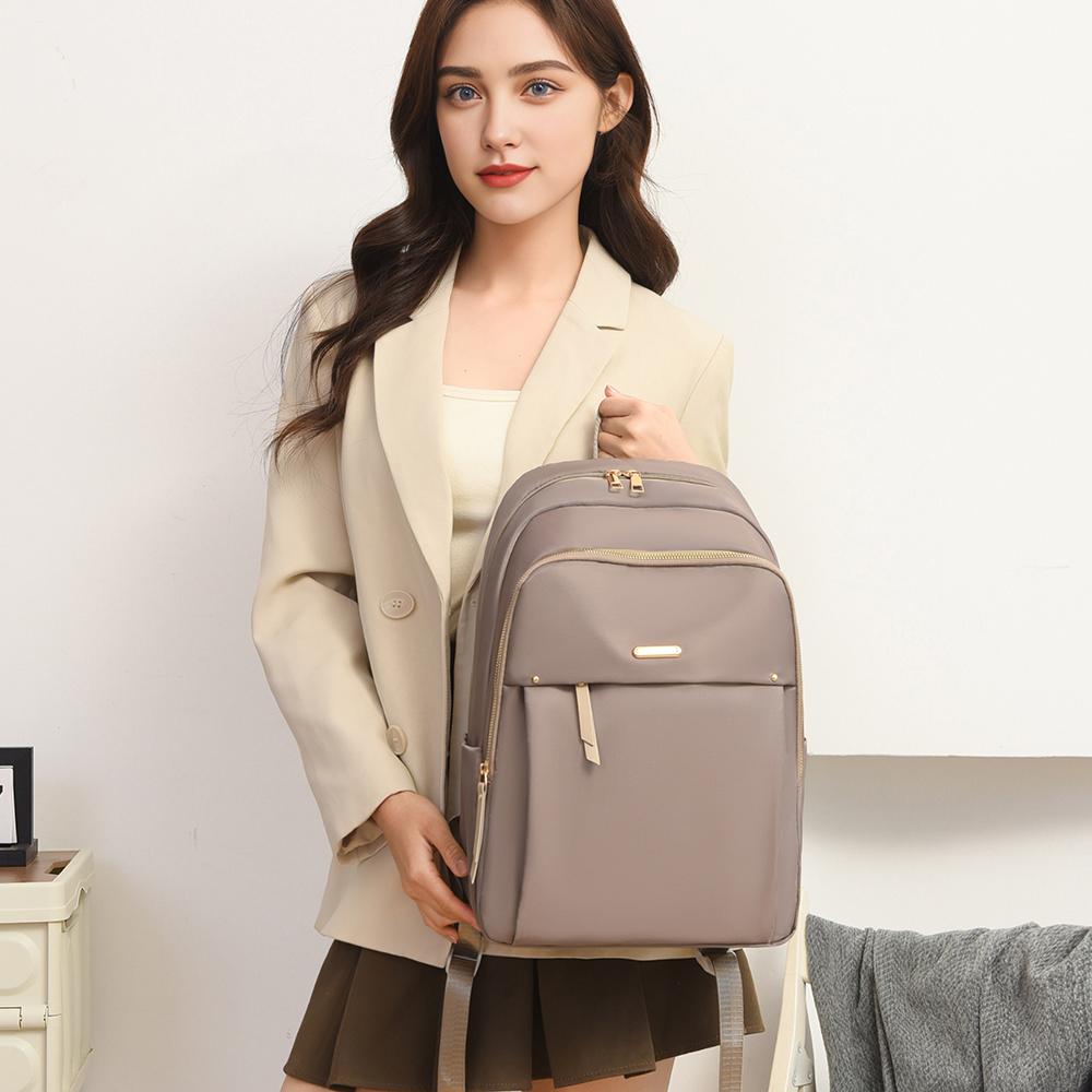 Zaino Oxford da Donna Grande Capacità Borsa per Computer Studente Viaggio Leggero Zaino Scolastico