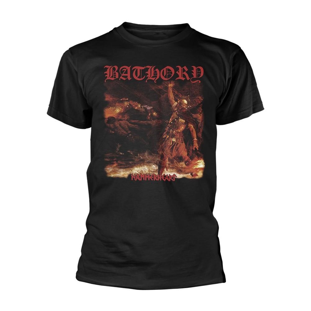 Men s Bathory Hammerheart T-shirt Small Black XXXL