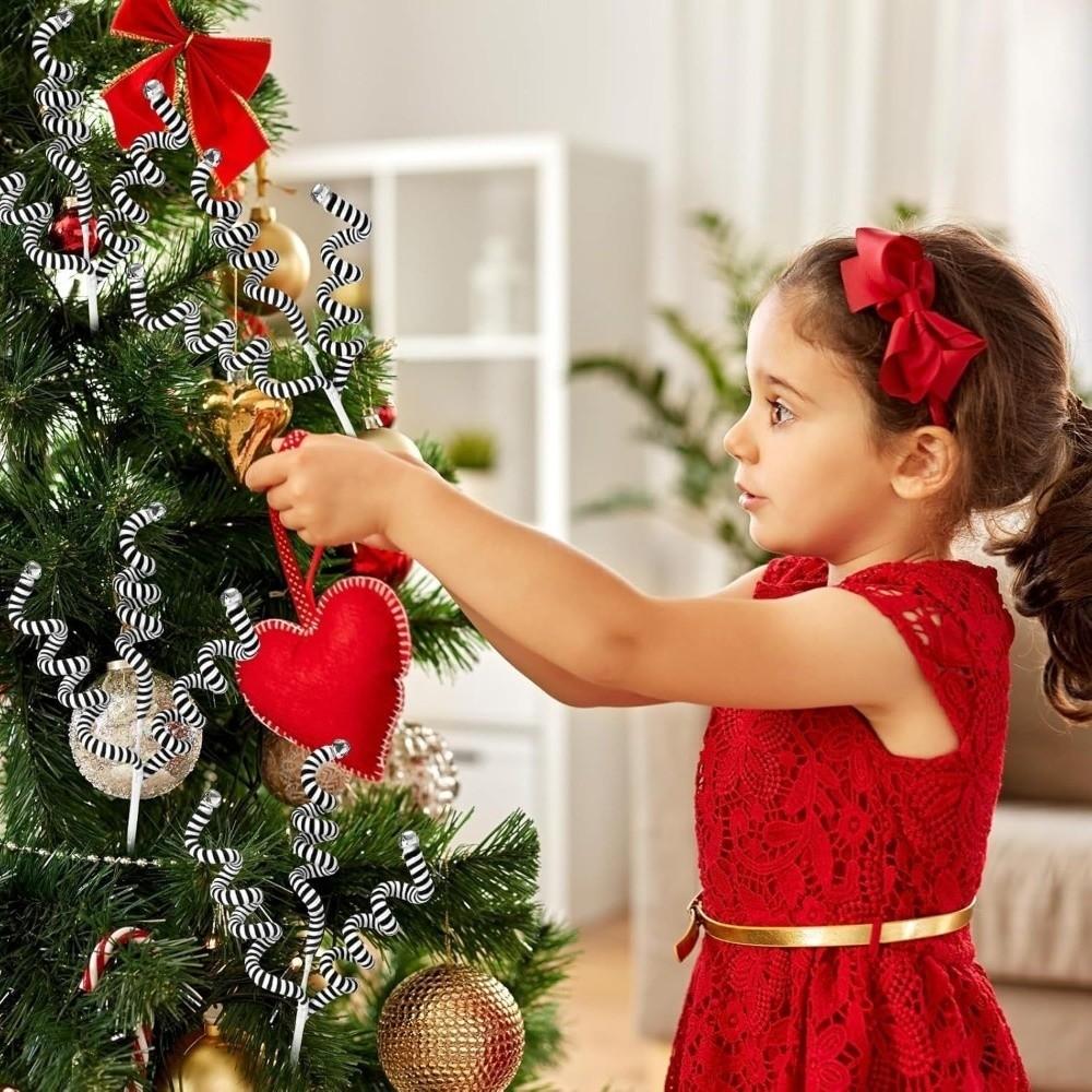 1 Stück lockere Zweige Weihnachten DIY-Strauß mit Glocke Mehrzweck verdrehte Lutscher-Blütenzweige DIY-Zuckerstangen-Zweig