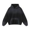 Unisex Oversized Used Washed Hoodie Streetwear Baumwoll-Sweatshirt Winter Freizeit Lockerer Schnitt