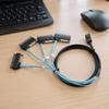 6Gbps SFF-8643 auf 29pin SFF-8482 Kabel Hohe Geschwindigkeit” Festplattenkabel Adapterkabel Interner Server