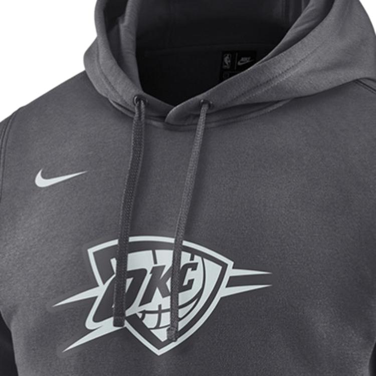 Nike Oklahoma City Thunder Hoodie Men Tops Coal-Black CD3253-060