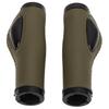 Artificial Leather Bicycle Grips Liquid Silicone Palm Pad Shock Absorption Handlebar Cover for Bike