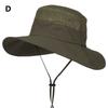 Summer Breathable Mesh Sun Protection Visor Anti UV Bucket Outdoor Fisherman Wide Unisex Neck Cap Men Hat With Hat Cover Br K7Q3
