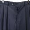 VISARUNO Made In Japan Wool Stripe Suit Setup Navy Men's Used