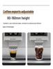 Dr. Coffee F08 Commercial High-Pressure Automatic Coffee Machine with Grinder and Temperature Control