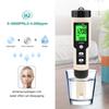 Digital Hydrogen Meter Water Quality Tester with ATC High Accuracy Pen Type H2 Meter Data Hold Function LCD Displays