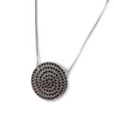 [G8321] - Brown 'Sissi' Designer Necklace