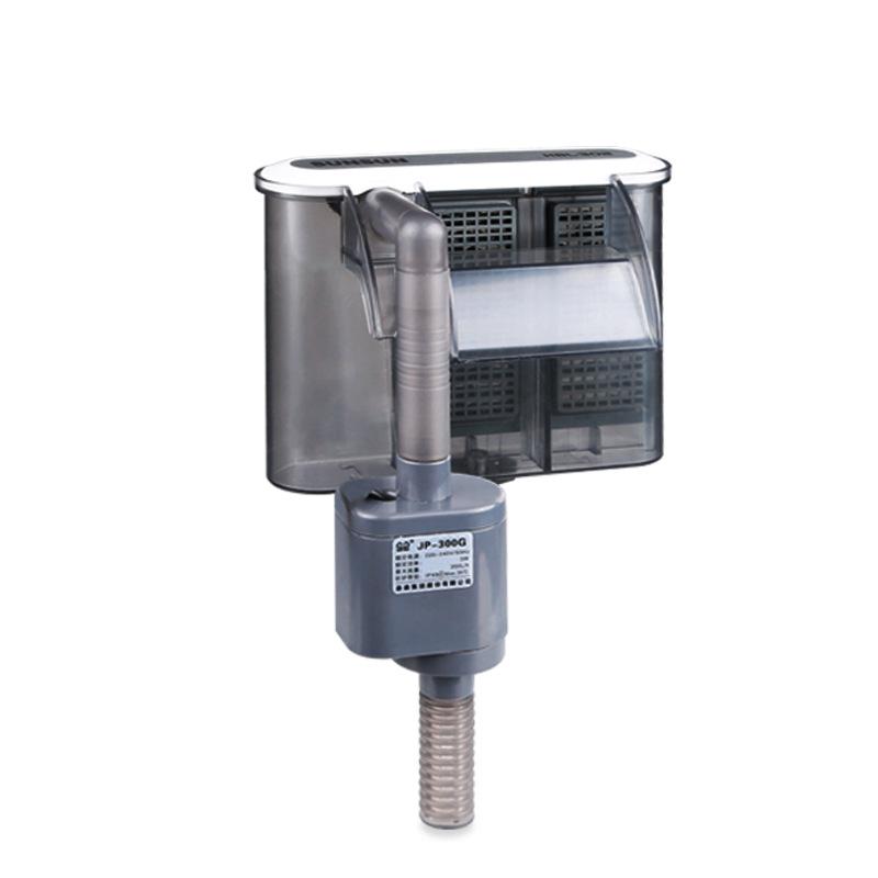 Sen Sen HBL Wall-Mounted Waterfall Filter and Oxygen Pump for Aquariums and Turtle Tanks