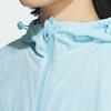 Adidas Logo Jacket Short Hooded Women Outerwear Prayer-Blue JI6882