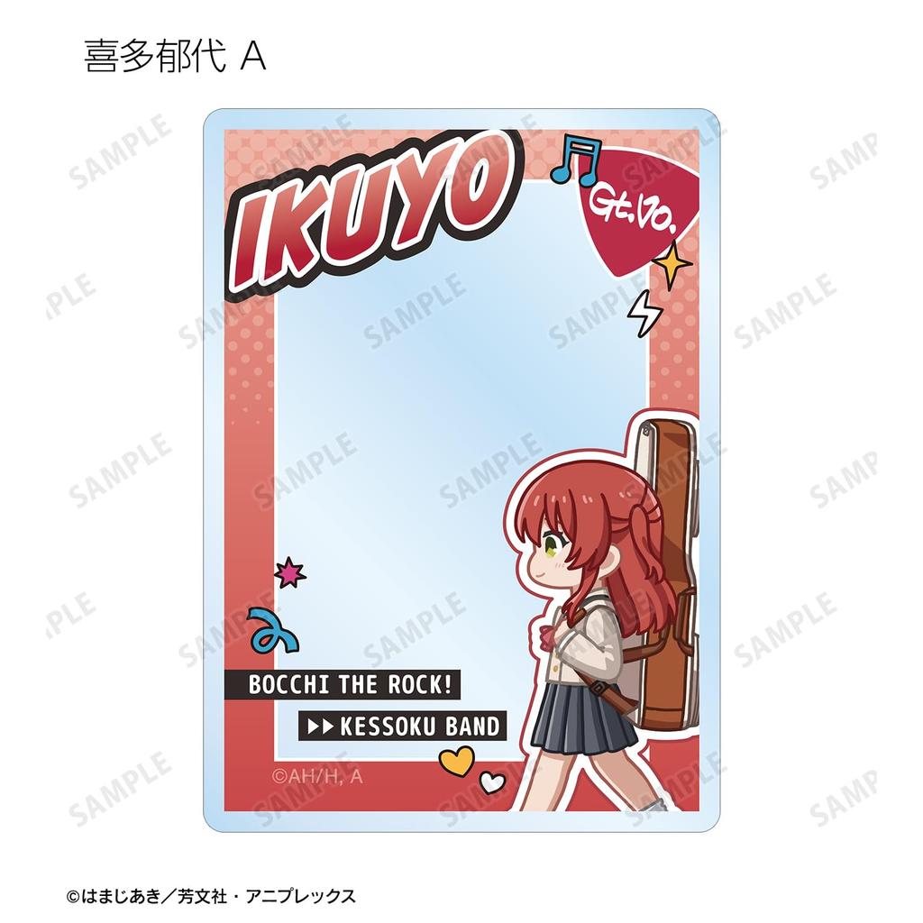 Anime "Bocchi the Rock!" Trading Chibi Toko Acrylic Cards Box of 8