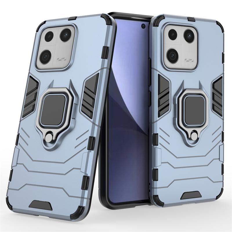 For Huawei Nova Y61 Case Cover Huawei Nova Y61 Capas Bumper Armor PC Ring Magnetic Metal Holder Cover For Huawei Nova Y61 Fundas