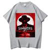 Sinners 2025 Action Movie Tshirt Harajuku Oneck Casual Shirt Gift