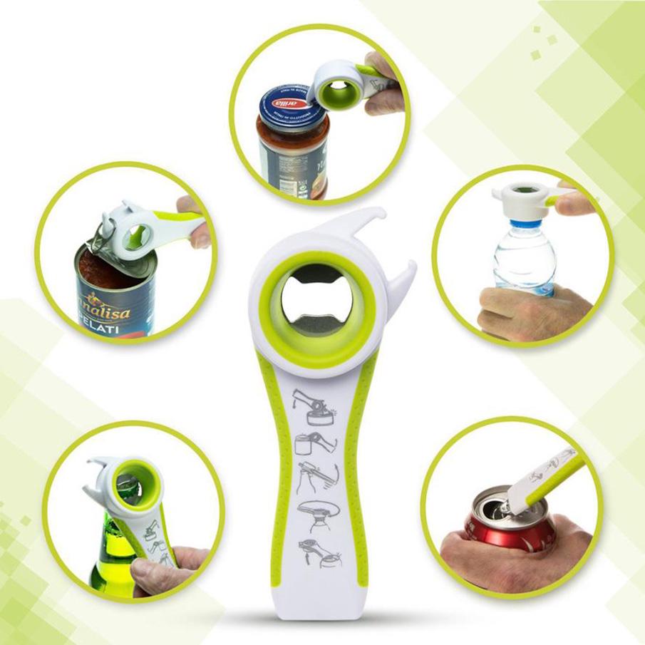 Creative Multifunction Bottle Opener Beer Opener Can Jar Tin All In One Kitchen Gadgets  Kitchen Acessories Tools