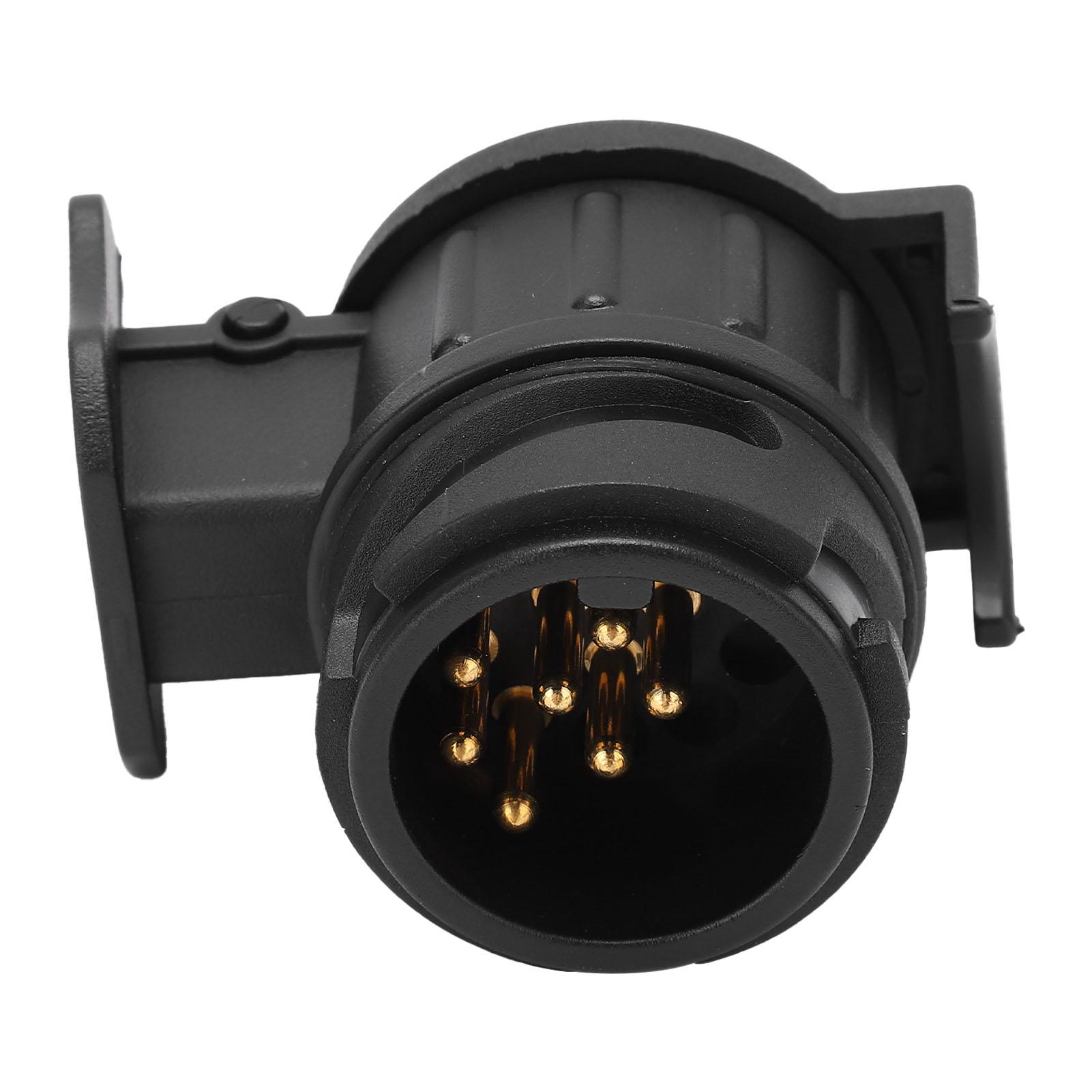 

12V Адаптер прицепа Разъем 13-контактный к 7-контактному Фаркоп Буксировочная вилка Конвертер Аксессуар для караванов