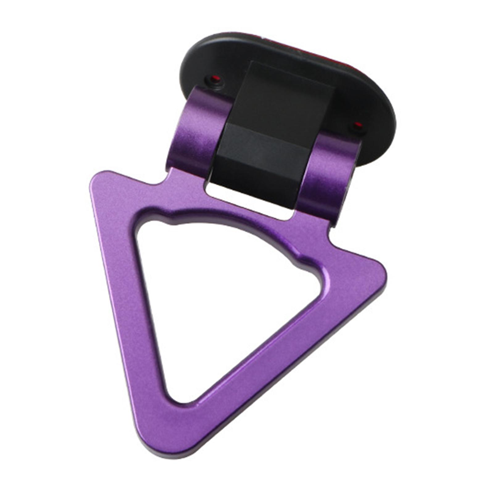 

Стильный автомобильный стиль крючки для прицепа самоклеящиеся треугольники кольца для прицепа украшение автомобиль декоративная опора для переднего/заднего бампера фиолетовый