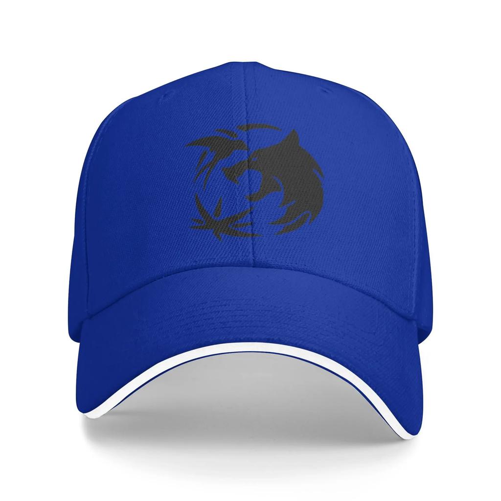 The Witchered Game Logo Black Symbol Baseball Caps Merch Fashion Role-playing Games Sun Caps For Men Women Golf Headewear Gift