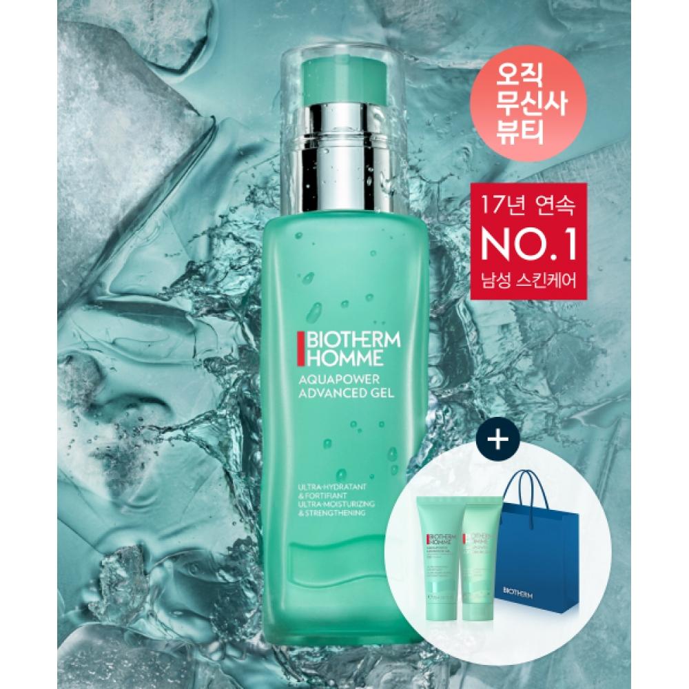 Biotherm AquaPower Advanced Gel Lotion Pro 100ml Set  + Aqua Power Travel 2 Types+shopping Bag NONE