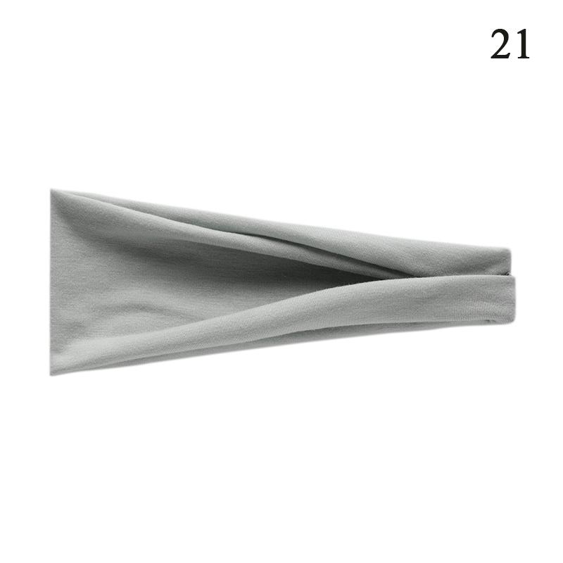 1 PC Women Headband Turban Solid Color Elastic Hair Bands Yoga Hairband Fashion Makeup Hair Hoop Hair Accessories