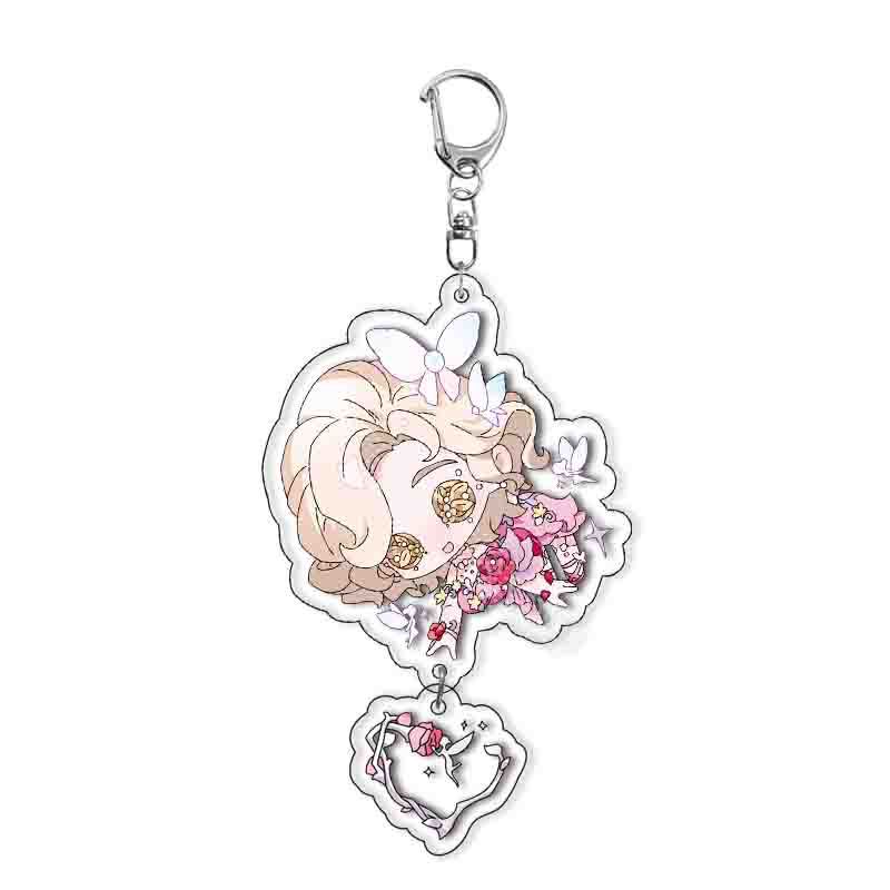 Anime Identity V Acrylic Keychain Couple Cartoon Key Ring Bag Pendant Accessories Birthday Gifts