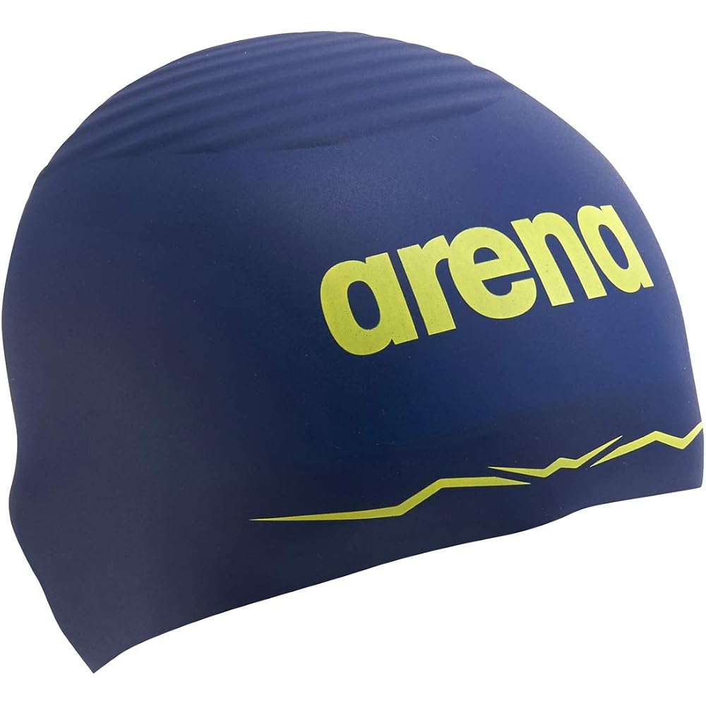 Arena Aqua Force Wave Cap Unisex Soft Racing Model M Size Official Competition Swim Cap