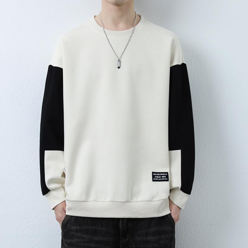 

Весна Новый Пуловер Свитер Мальчики Мужская Мода Свободный Повседневный С Круглым Вырезом Рубашка 4XL