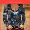 Street Style T Shirt With Floral Print And Long Sleeves For Women