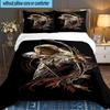 Journey Through Middle-earth 3pcs Bedding Set,Including 1pc Duvet Cover And 2pcs Pillowcases Perfect Gift for Christmas,Ideal for Bedroom, Dormitory