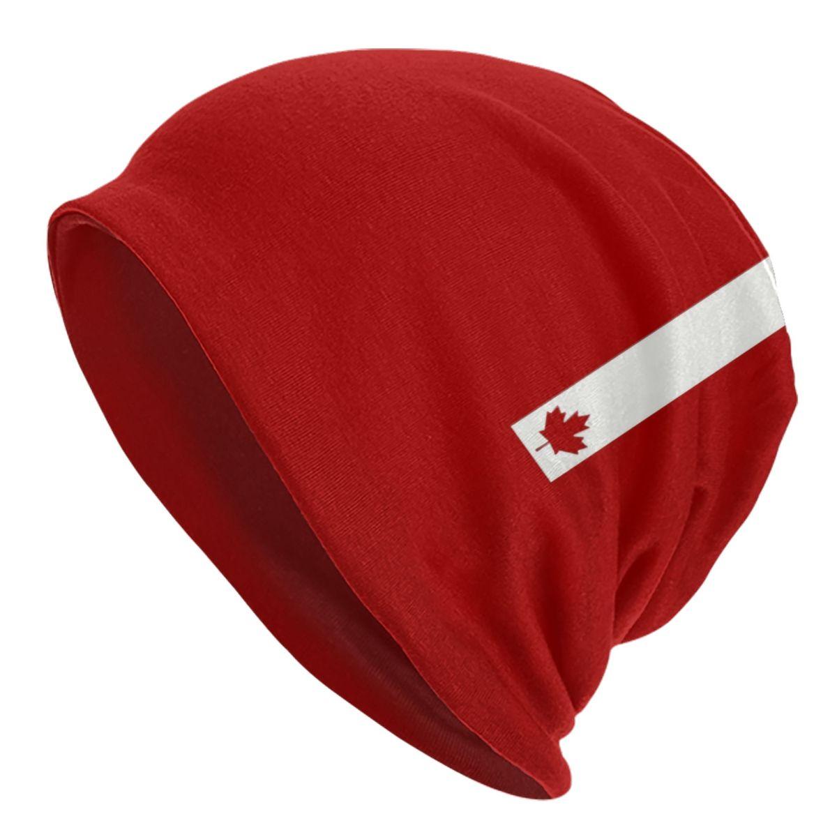 Gorro De Lã Merino Com Bandeira Americana - Tamanho Grande Para Homens E Mulheres